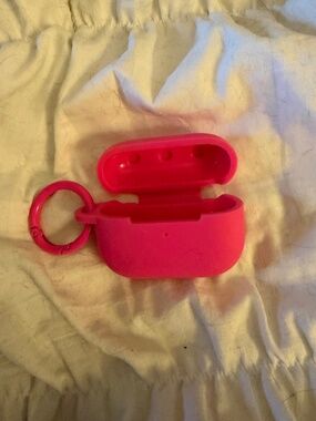 Heyday Hot Pink Silicon Air Pods Case